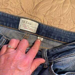 BKE Denim Ankle Skinny Jeans - Classic Blue